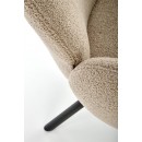 Стул HALMAR K498 капучино/черный, поворотный